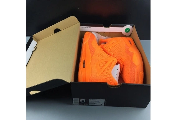 FLYKNIT JORDAN ORANGE” AQ3559-800 AIR 4 “TOTAL AQ3559-800 0415